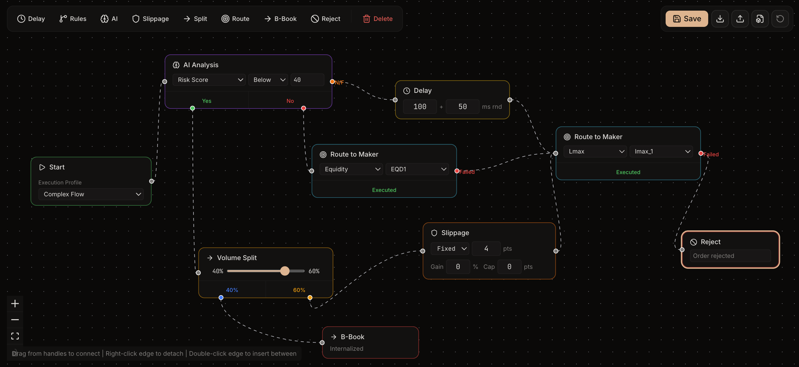 Execution Flow Builder